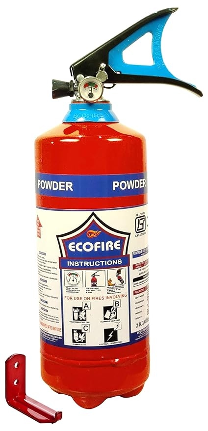 2kg Multipurpose ABC Powder Fire Extinguisher with Precise Discharge