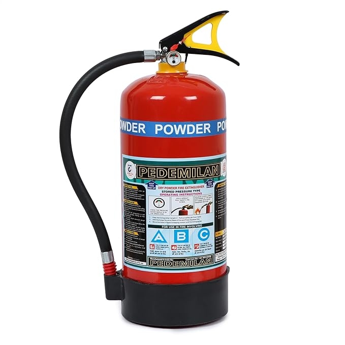 Multi-Purpose 6Kg ABC Dry Powder Fire Extinguisher with ISI Certification