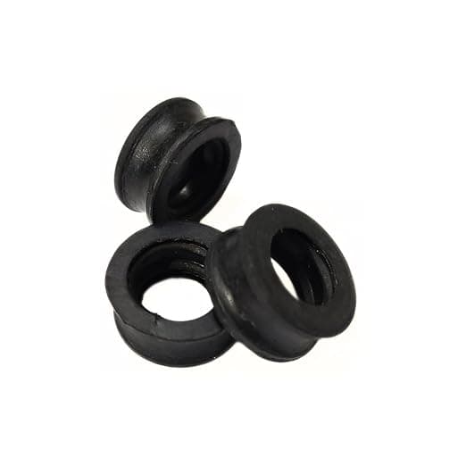 Set of 25 Rubber LPG Gas Cylinder Gala Wishers for Safety