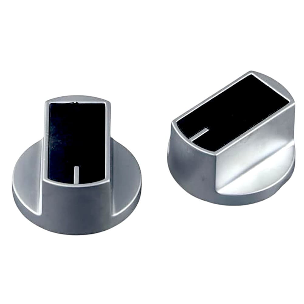 Heavy-Duty Metal Gas Stove Knob Set of 2 for Universal Fit