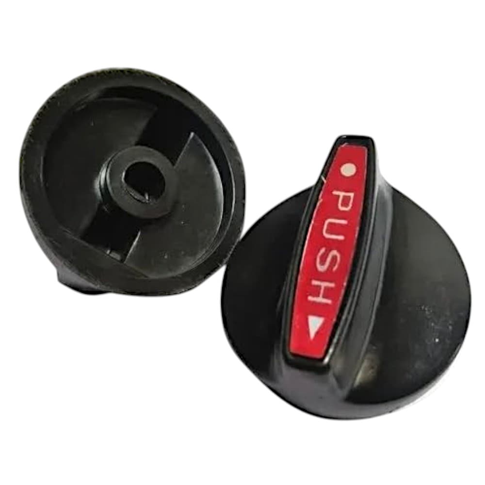 Set of 2 PVC Gas Stove Control Knobs for Comfortable Grip