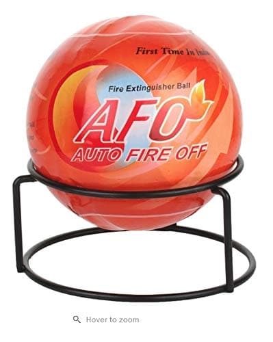 Automatic Flame-Activated Fire Safety Ball with 360° Coverage