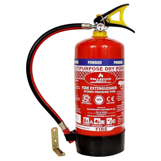 4kg ABC Powder Fire Extinguisher with Mounting Kit for Home and Small Business