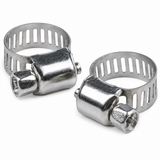 BaniaMart Gas Stove Pipe / Hose SS Heavy Clip Set