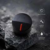 BaniaMart Metal Black Gas Stove Replacement Knob