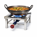 BaniaMart Stainless Steel Square Bhatti with complete Accessory Kit