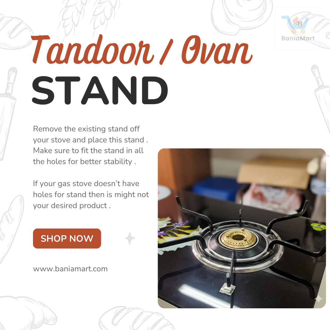 BaniaMart Gas Stove Ovan / Tandoor Stand