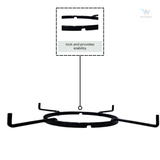 BaniaMart Gas Stove Ovan / Tandoor Stand Universal