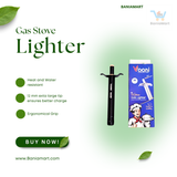 BaniaMart Gas Stove Replacement Kit | Pipe , Lighter , Clip Set , SS Leg Set and PVC Buttons