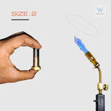 BaniaMart Brass Nozzle Kit | Set of 6 | Interchangeable Brass Nozzles Sizes 0 to 5
